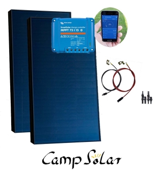 Solaranlage Victron SmartSolar 200 Watt MPPT 75/15